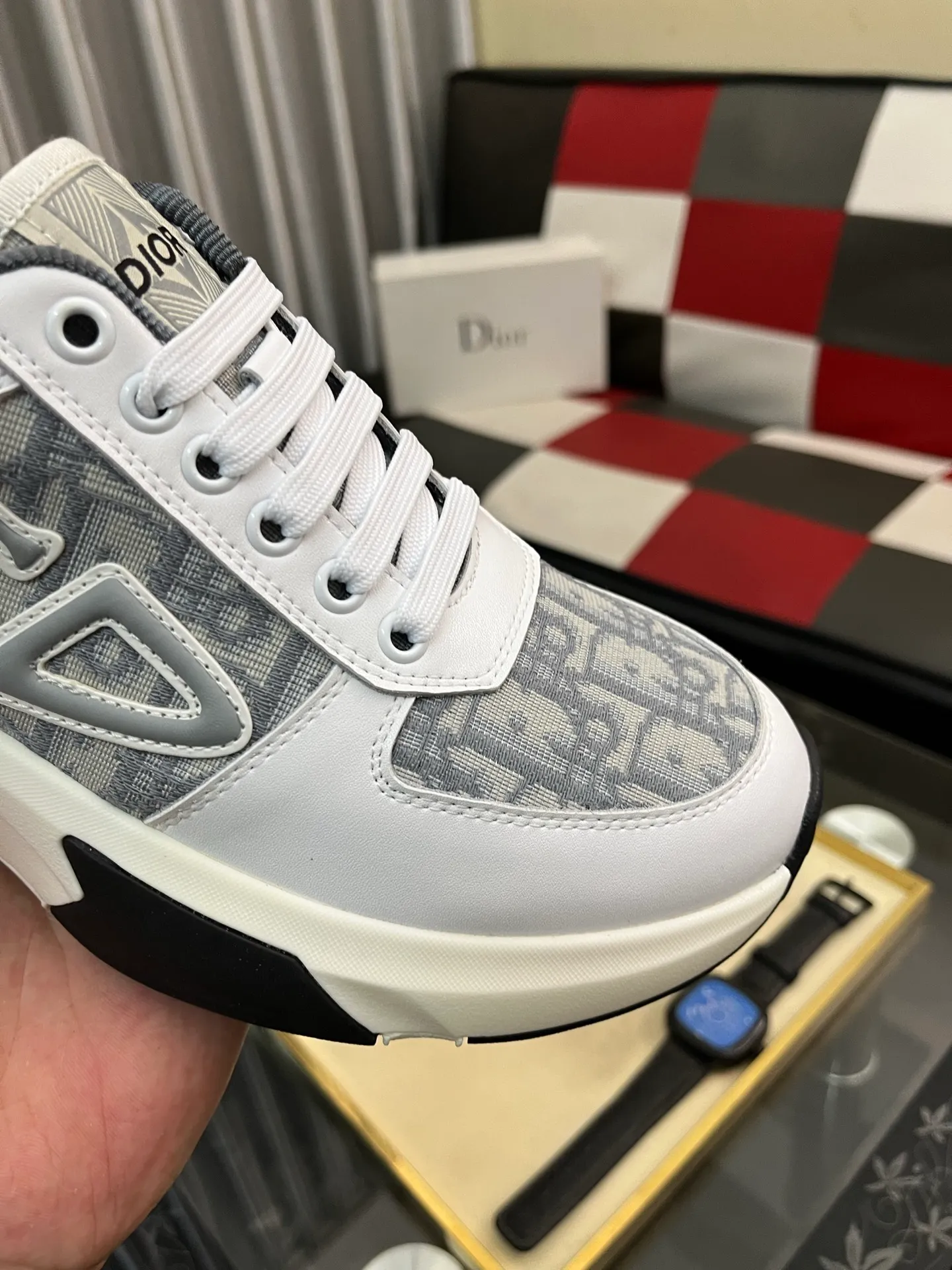 Men's Men's Shoes 💰438⌚️⌚️"Dior DIOR*" latest hot style casual shoes, top brand [seduce] luxury~purchase, top~quality. [Strong] The upper is made of imported breathable cowhide with material ➕ breathable sheepskin feet (•) and fine workmanship. Code number: 38-444️⃣Colors available